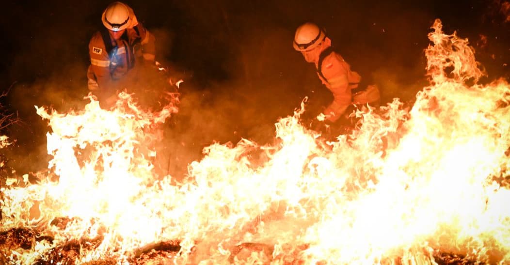 Pierwsze takie szkolenie na Podkarpaciu. Strażacy budują pasy ochronne [VIDEO, ZDJĘCIA]