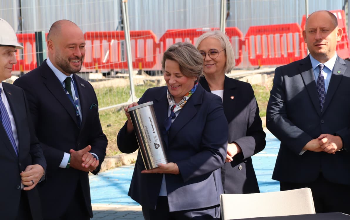 Kamień węgielny pod nowy terminal T6 Kraków Airport