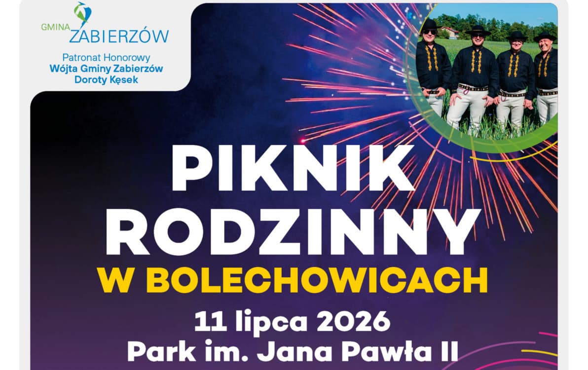 Zapraszamy na Piknik Rodzinny w Bolechowicach